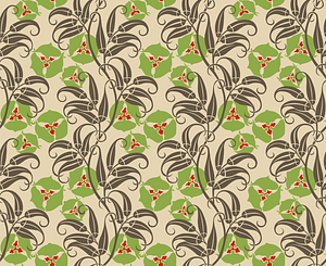 Design based on leaves and flowers