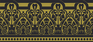 Dado rails ornaments
