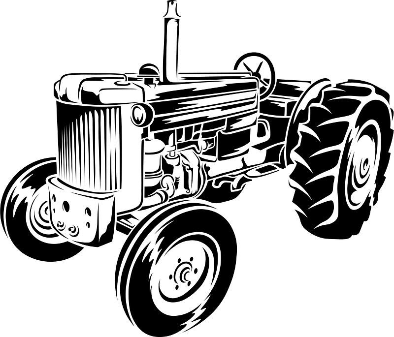 150+ Free Tractor Clipart Images