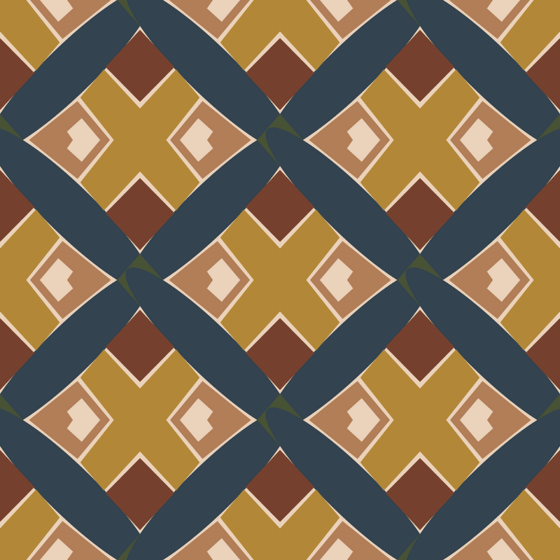 British spot motif embroidery pattern