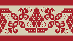 Austrian embroidery pattern