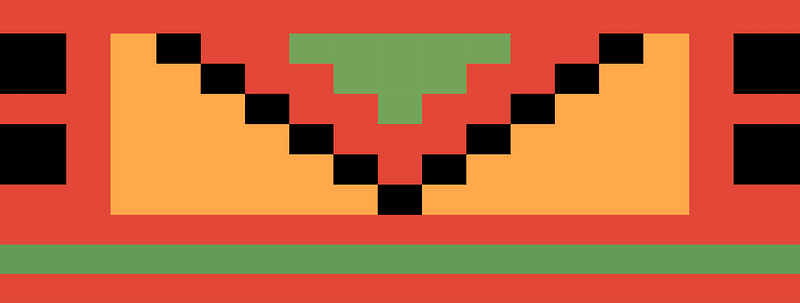 Ukrainian hutsul embroidery pattern