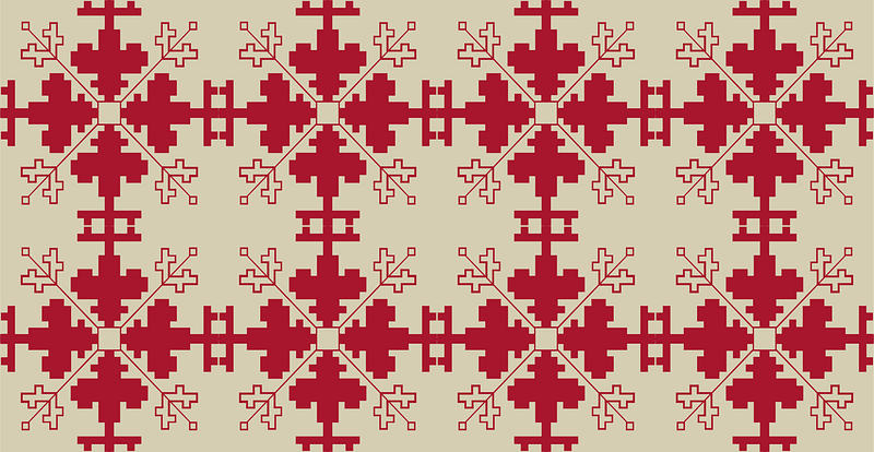 Austrian embroidery pattern