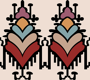 Berlin wool work embroidery pattern