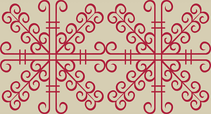 Austrian embroidery pattern