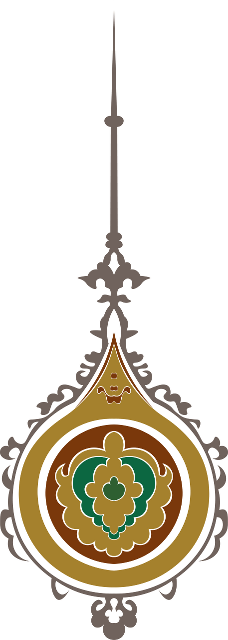 Ornament from the Quran from the tomb of Sultan el-Huri (15th-16th centuries)