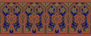 House called Beyt el-Tchelebey specimen of the ceilings (18th century)
