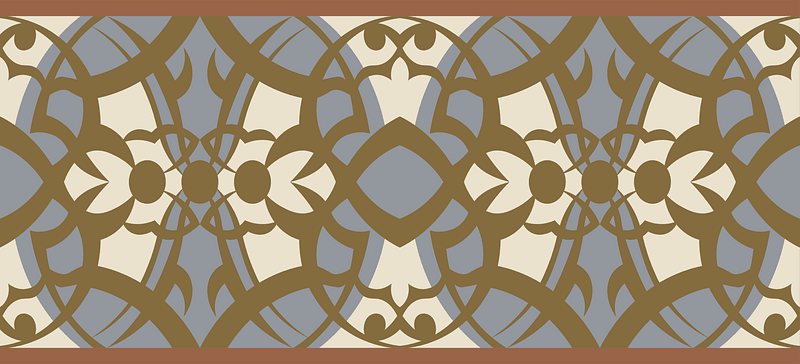 El-Bordeyny Mosque details of the large ceiling