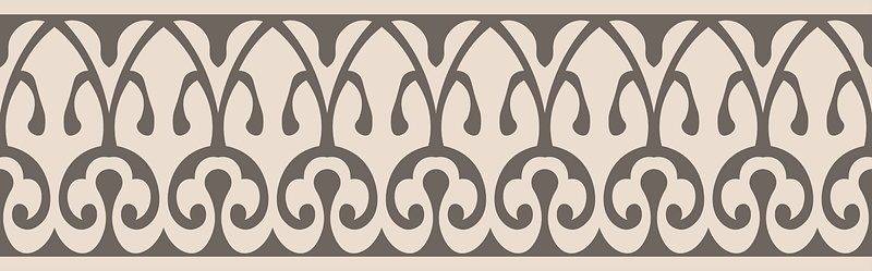 Arabesques mosque of Ahmed-ibn-Touloun. Details of ornamentation (9th century)