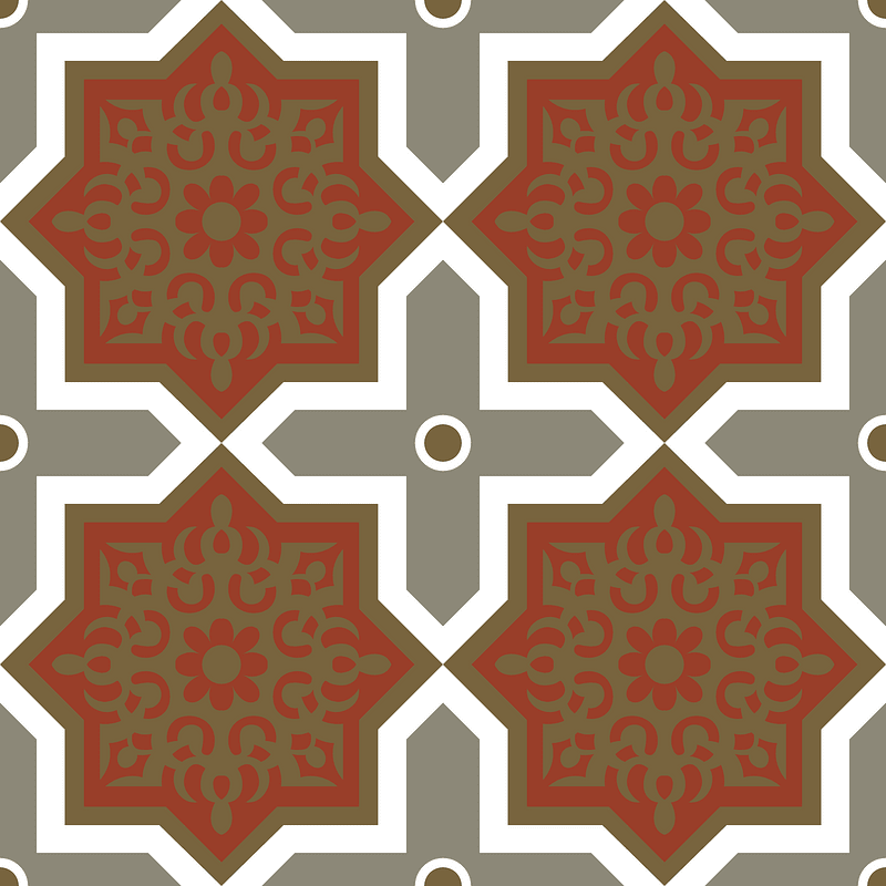 House called Beyt el-Tchelebey specimen of the ceilings (18th century)