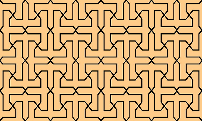 Linear decorations on various private buildings in Cairo