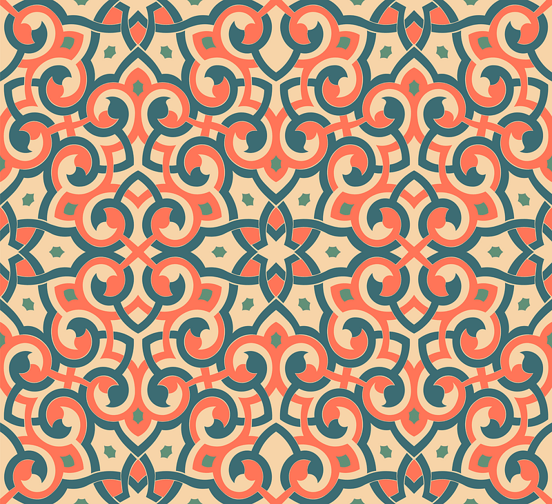 Marble Mosaic on the Mosehee Gismahs at Cairo