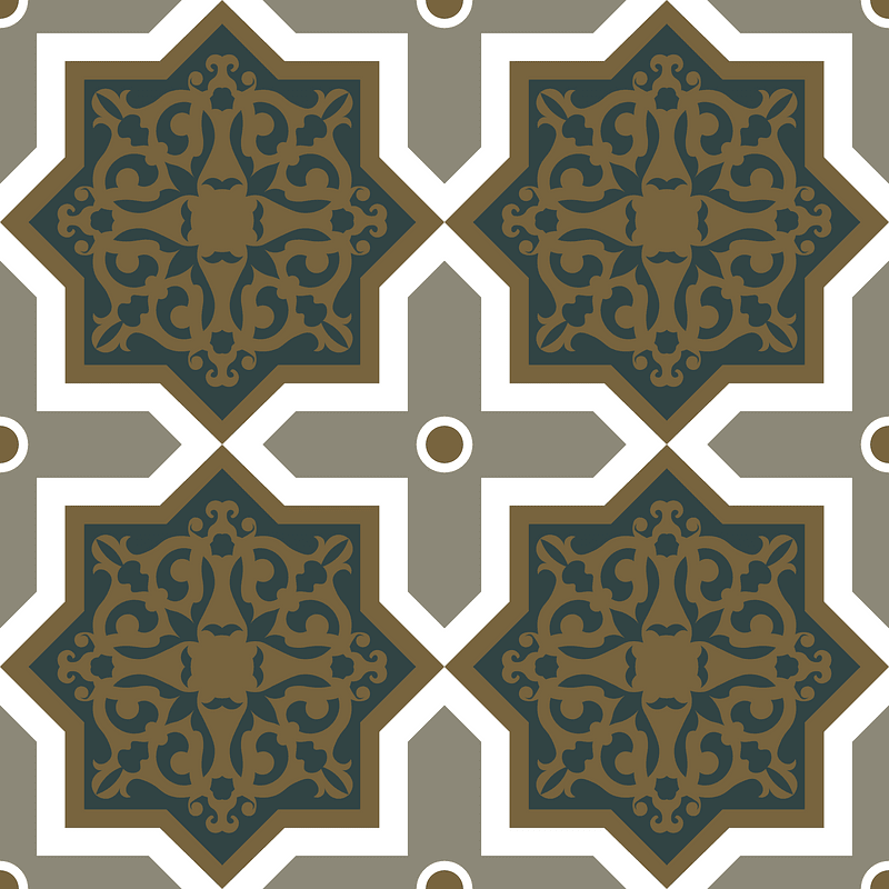 House called Beyt el-Tchelebey specimen of the ceilings (18th century)
