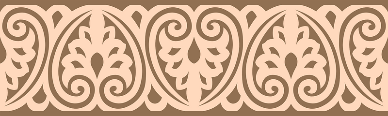 Stucco decorations from the el Mas mosque in Cairo