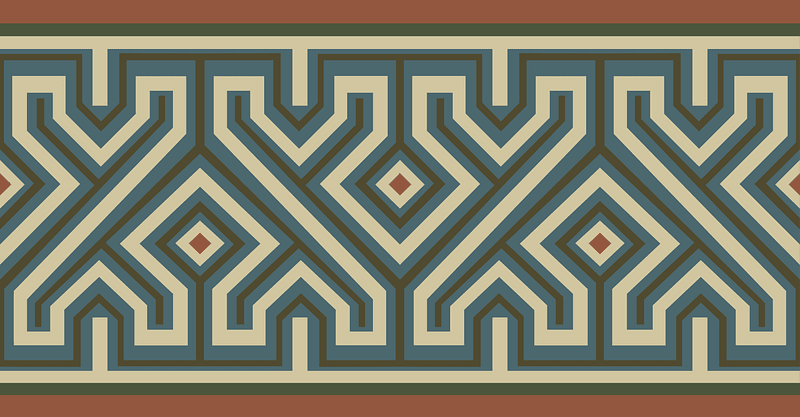 Arabesques. Assengered Wood Compartments and Edges