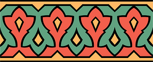 Borden of woolen cloth sewn together in the Hassanin Mosque in Cairo