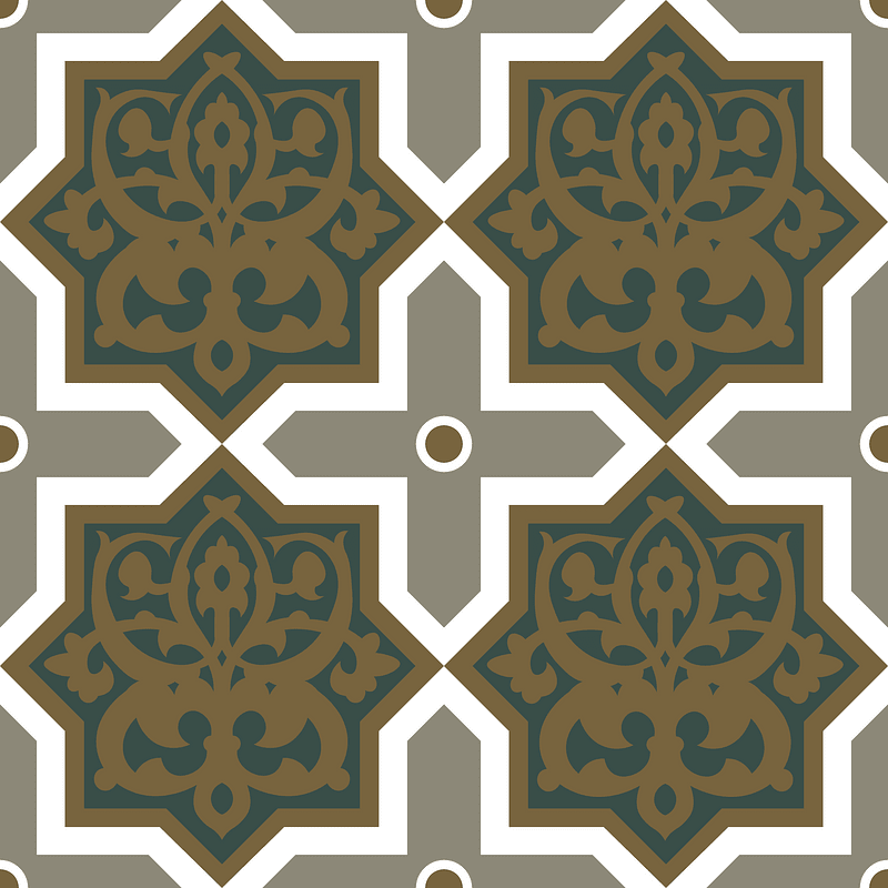 House called Beyt el-Tchelebey specimen of the ceilings (18th century)
