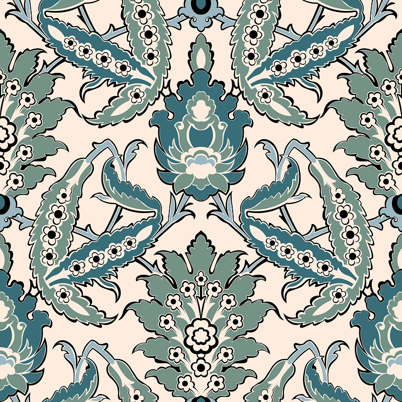 Arabesque wall tiles Tekje of the Derwiches (17th century)