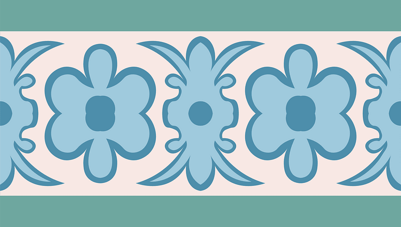 Arabesques wall tiles from the sibyl of Abd-el-Rahmаn Kyahya (18th century)