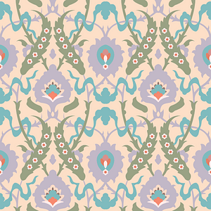 Arabesques wall tiles from Beyt el-Emir (17th century)
