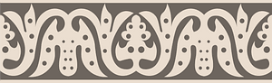 Arabesques mosque of Ahmed-ibn-Touloun. Details of ornamentation (9th century)