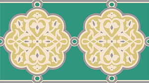 Wall surfaces from the Mosque of Ibrahim Aga in Cairo