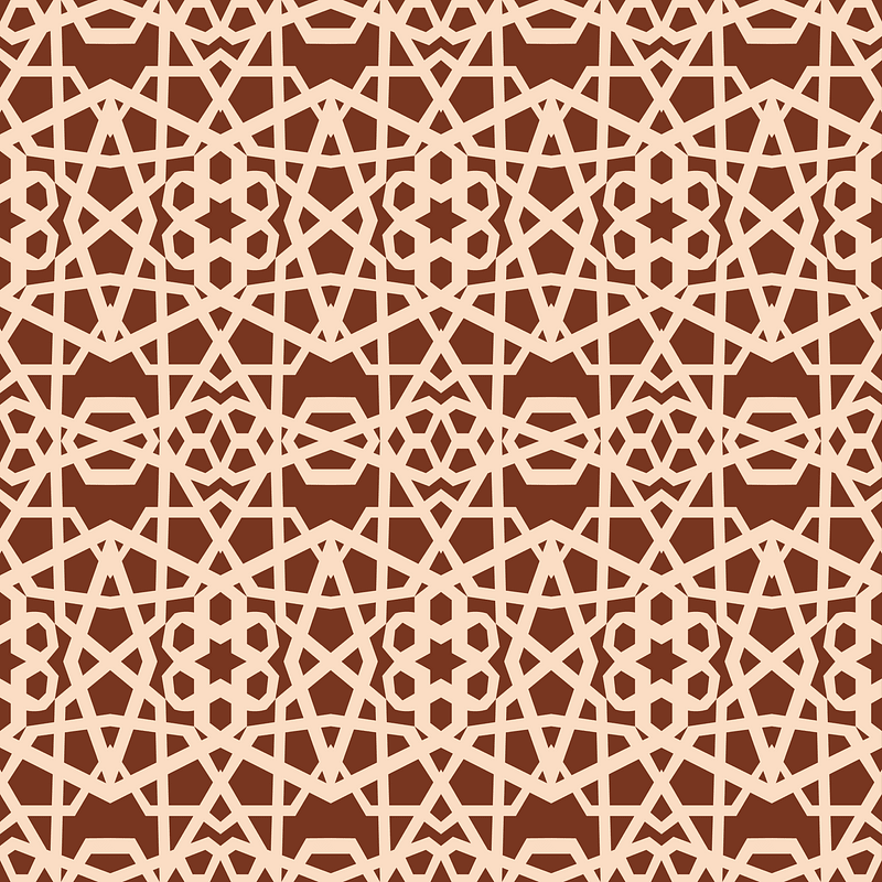 Arabesques Qeyçoun mosque. Interior window decoration (14th century)