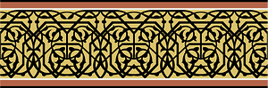 Arabesques mosque of El-Bordeyny arabesques of the small ceilings