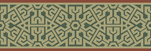 Arabesques. Assengered Wood Compartments and Edges
