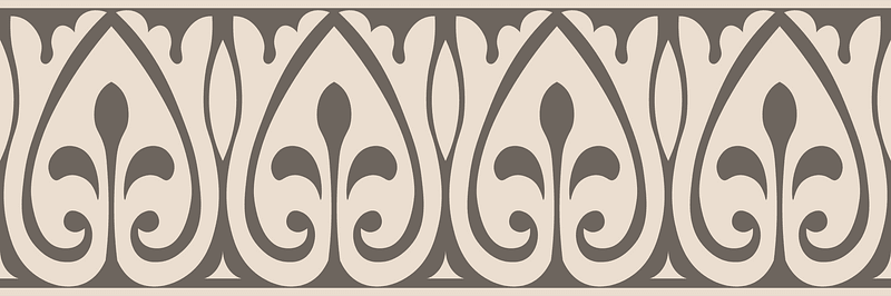 Arabesques mosque of Ahmed-ibn-Touloun. Details of ornamentation (9th century)