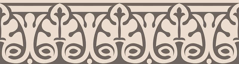 Arabesques mosque of Ahmed-ibn-Touloun. Details of ornamentation (9th century)