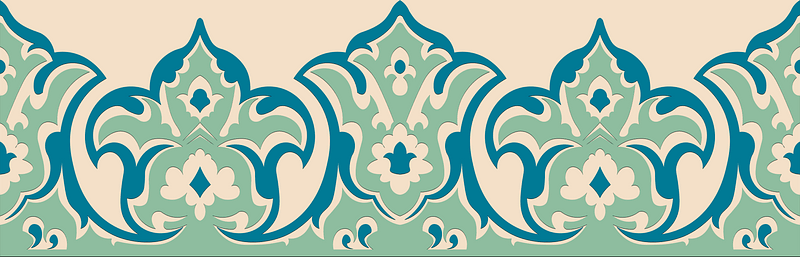 Arabesque wall tiles Tekje of the Derwiches (17th century)