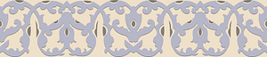 Arabesques wall tiles from Beyt el-Emir (17th century)