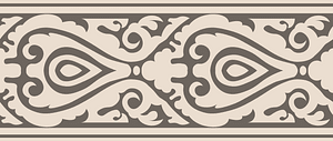 Arabesques mosque of Ahmed-ibn-Touloun. Details of ornamentation (9th century)