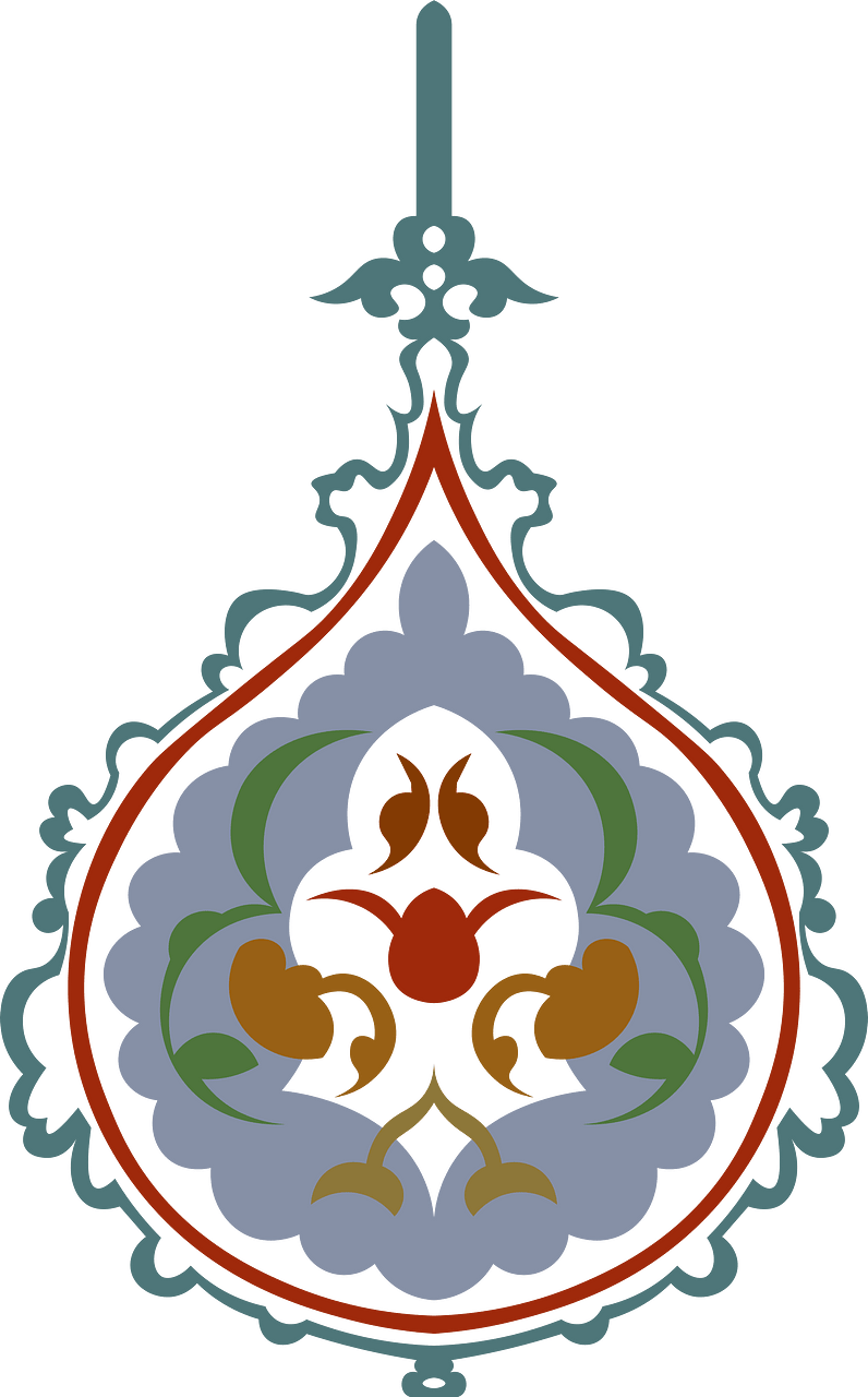 Arabesques fragments of ornamentation from a Quran from the tomb of Sultan el-Ghoury (16th century)