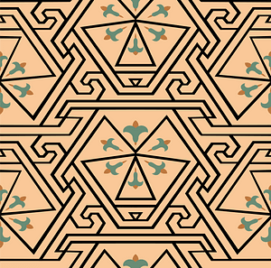 Ceiling painting from a tomb called el Gubbe near Cairo