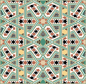 Mosaic floors from the baptistery of Pisa