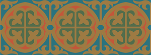 Glass mosaics on various ceilings and walls in St Mark's Basilica in Venice