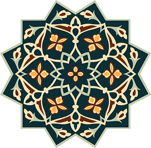 Tile design from the Afghanistan