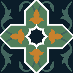 Tile design from the Afghanistan
