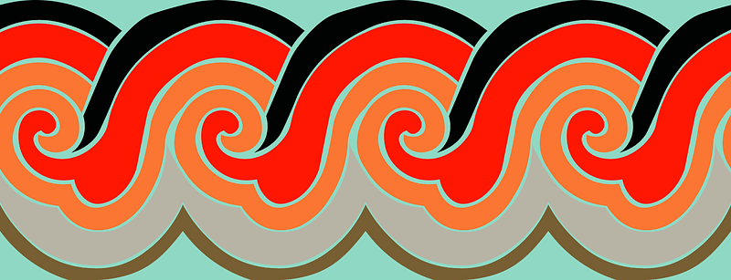 Chinese and Japanese pattern