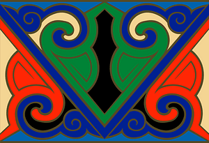 Chinese and Japanese pattern