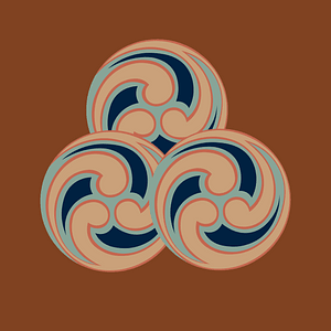 Chinese and Japanese pattern