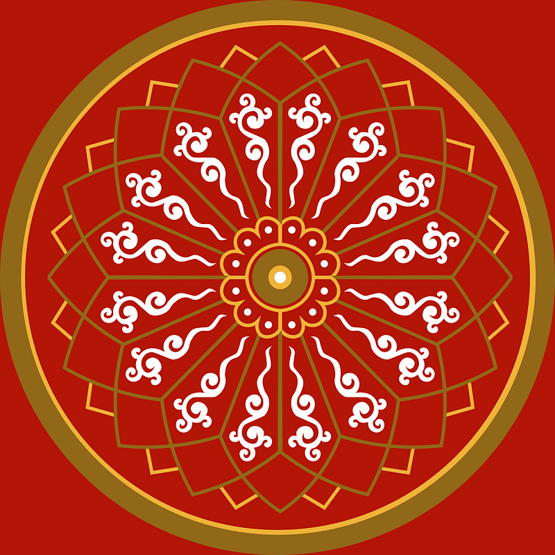 Chinese and Japanese pattern