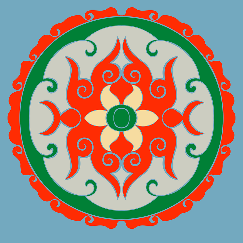 Chinese and Japanese pattern