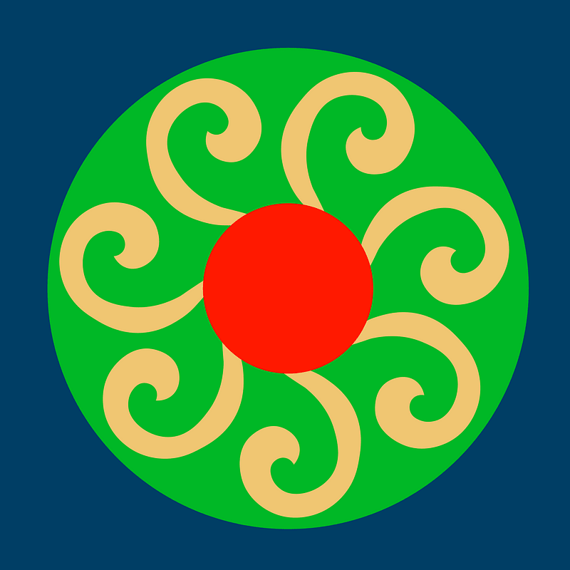 Chinese and Japanese pattern
