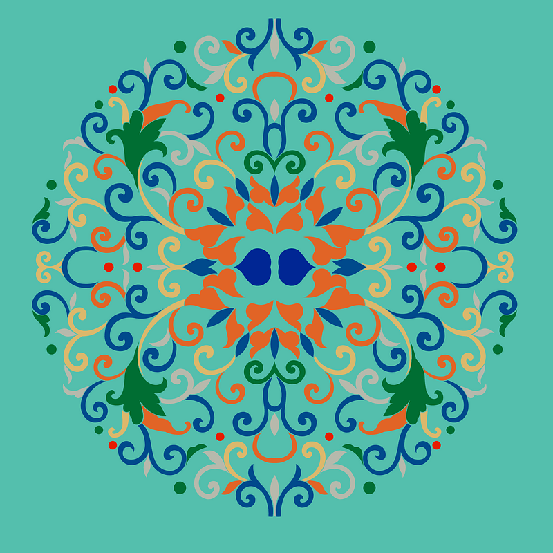 Chinese and Japanese pattern