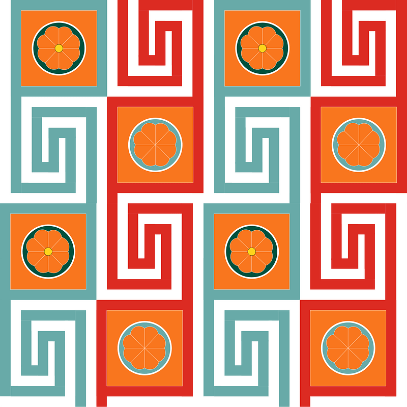 Egyptian pattern