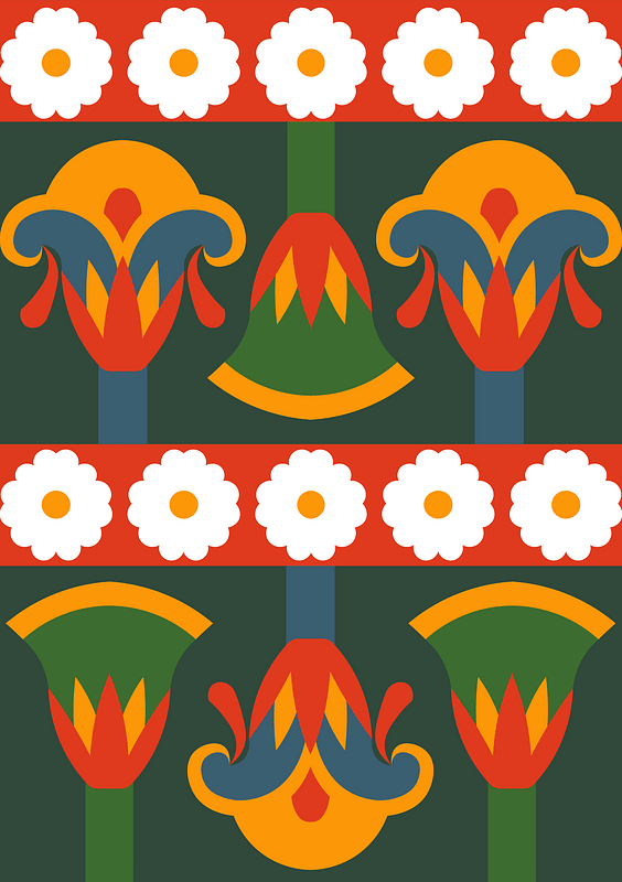 Egyptian pattern