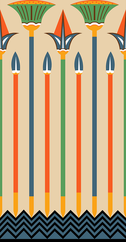 Egyptian pattern